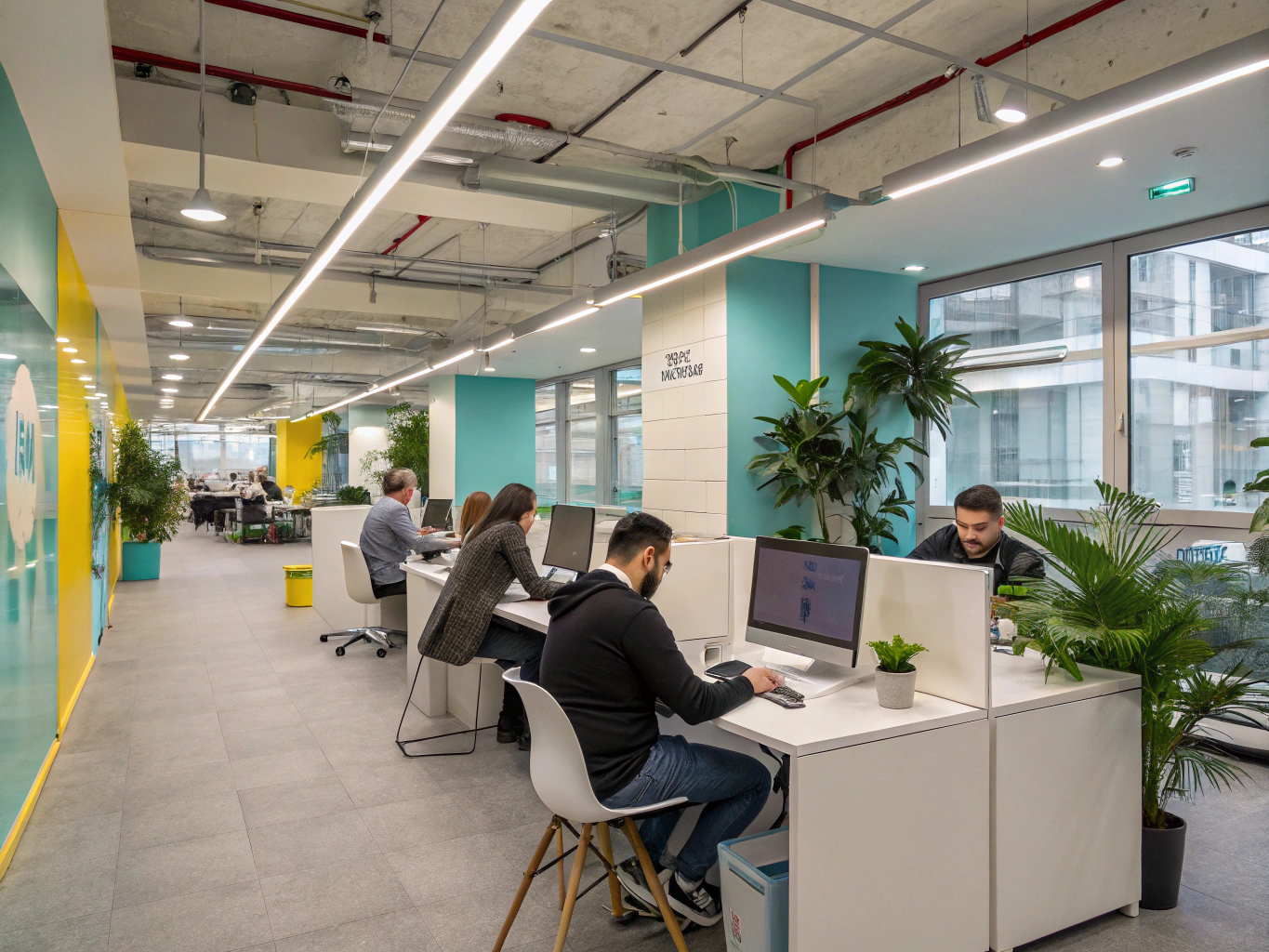 Modern digital agency office in Cumbria